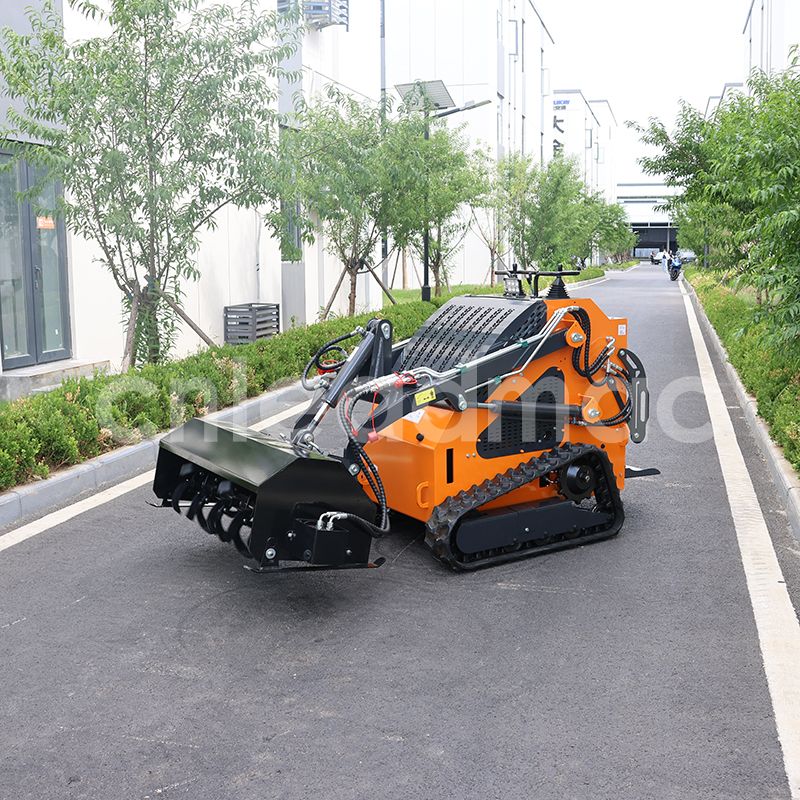 Adding Rotary Tiller And Skid Steer Load