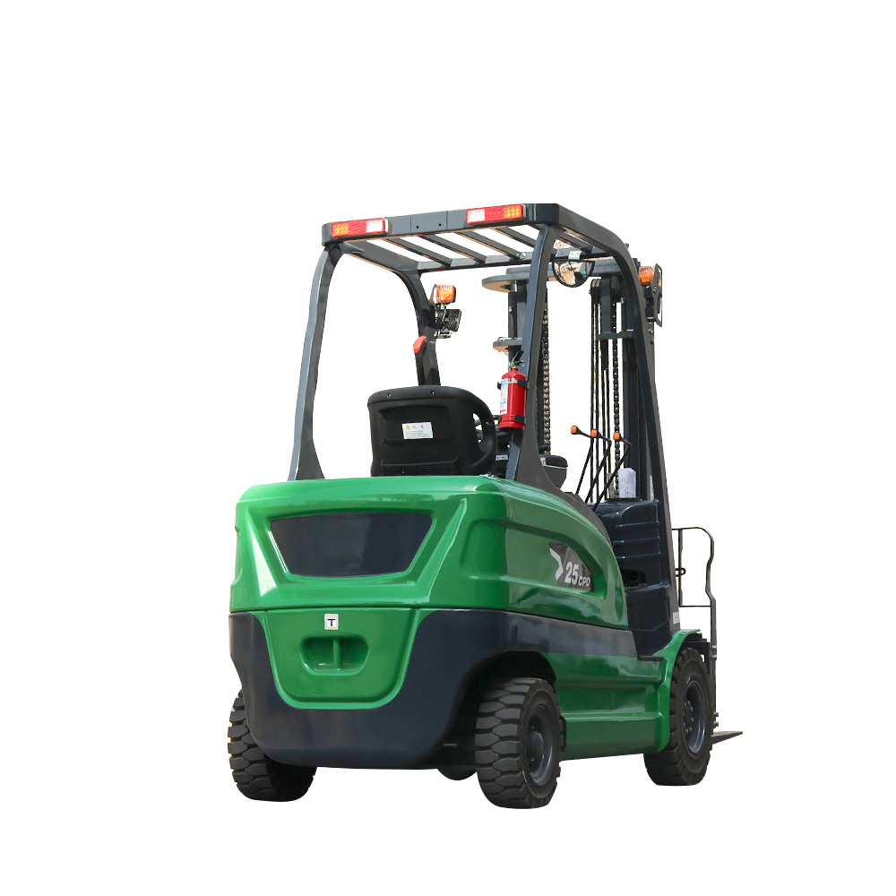Lithium battery-powered small forklift