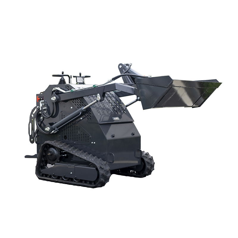 300kg Cargadora Compacta Multifuncional Todoterreno De Oruga