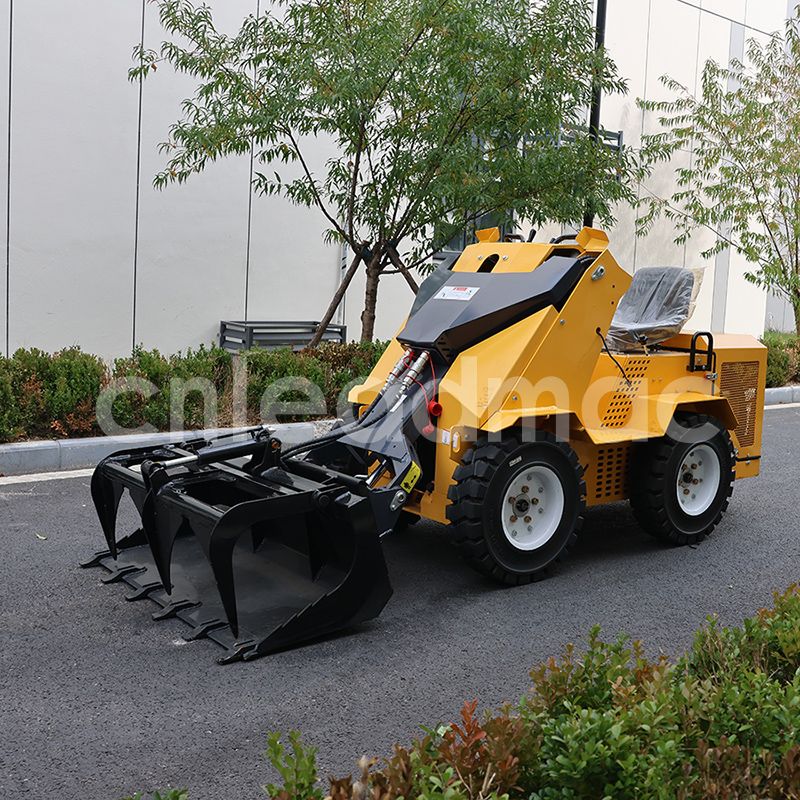 Инновационный прорыв: грейферное навесное оборудование мини-погрузчика LD-S390 совершило революцию в многопрофильных операциях