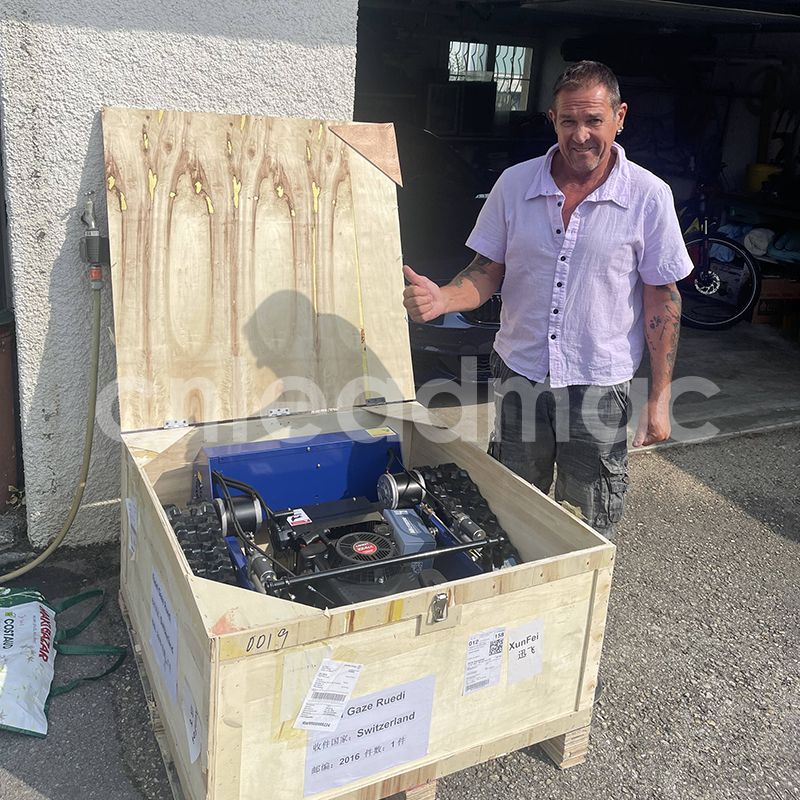 The Swiss Gardening Service Provider'S Unwavering Choice: LD-K550CJ Remote-Controlled Lawn mower