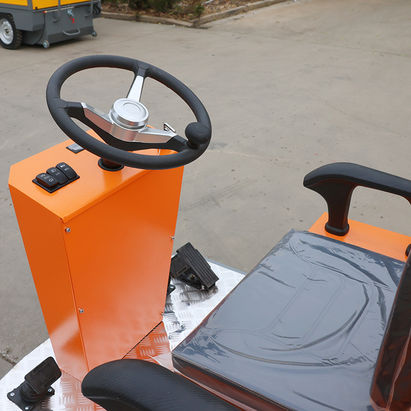 dual-fan electric sweeping vehicle