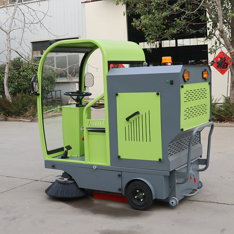 High-pressure new energy electric sweeping vehicle
