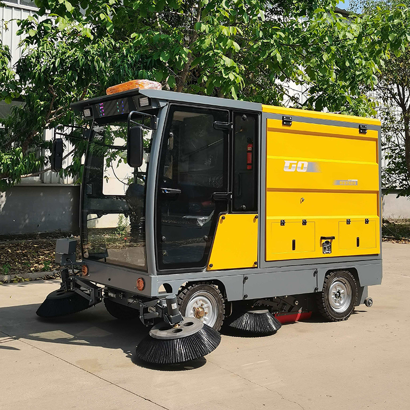 New energy sweeping vehicle New energy sweeping vehicle