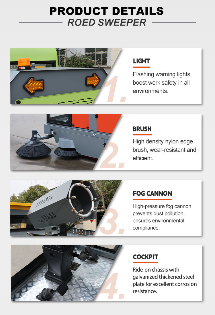 High-Pressure Electric Sweeper