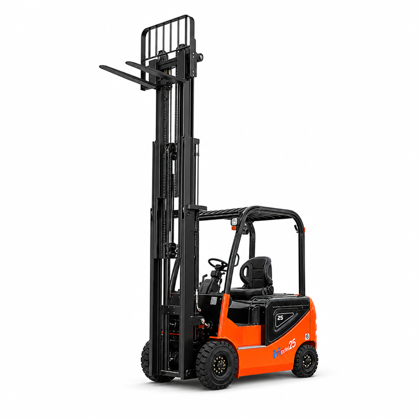 LEAD electric forklift with lead-acid or lithium-ion battery options
