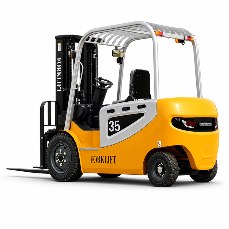 LEAD electric forklift with lead-acid or lithium-ion battery options