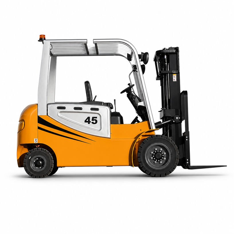 Body and operator area of LEAD 4.5 ton electric forklift
