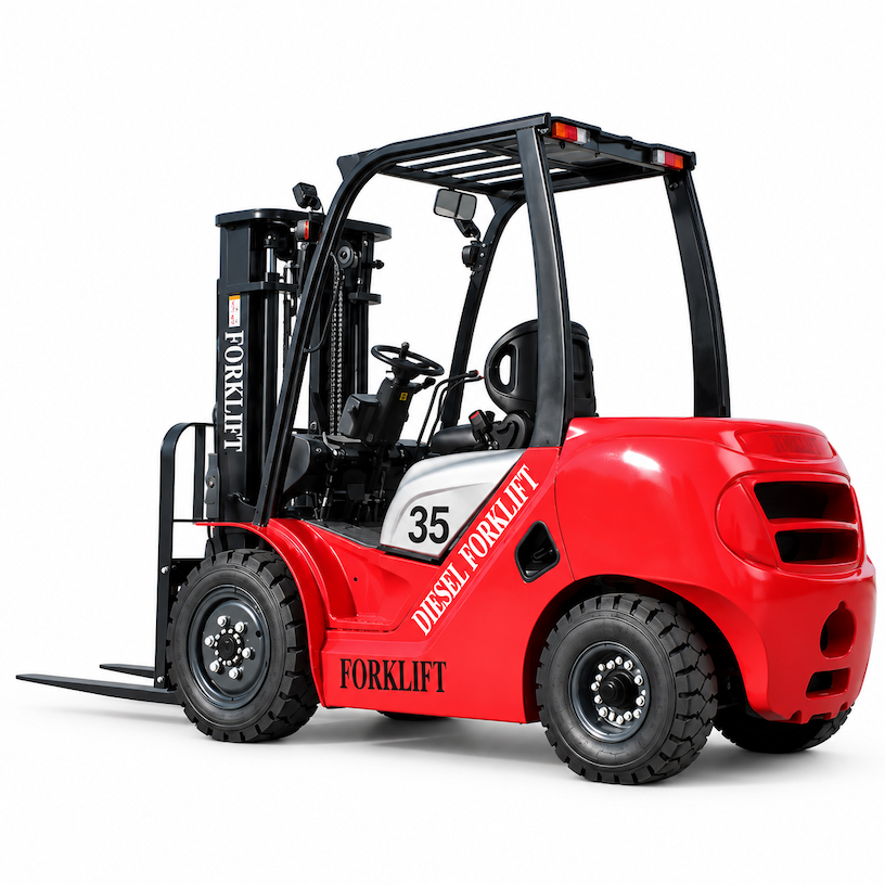 Optional attachments for LEAD diesel forklift material handling
